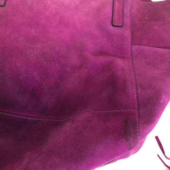 Michael Kors purple hobo bag with tassel - Picture 8 of 8